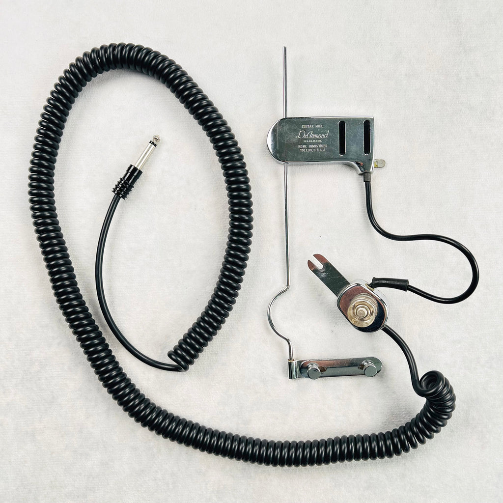 DeArmond Guitar Mike Floating Archtop Pickup 1951 - Chrome