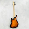 Devon J4 Classic 22 Burl Top 4-String Bass Guitar 2024 - Sunburst - 11