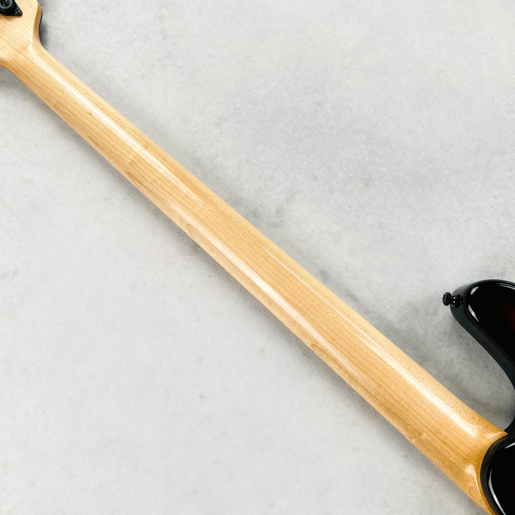 Devon J4 Classic 22 Burl Top 4-String Bass Guitar 2024 - Sunburst - 14