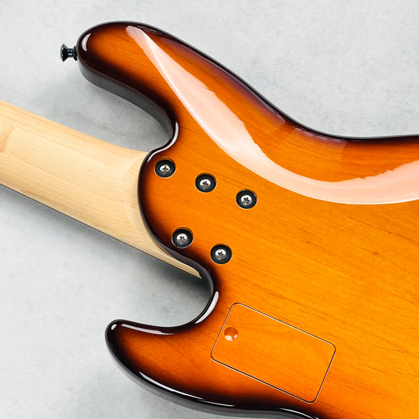 Devon J5 Classic 22 Spalted Top 5-String Bass 2025 - Sunburst - 13