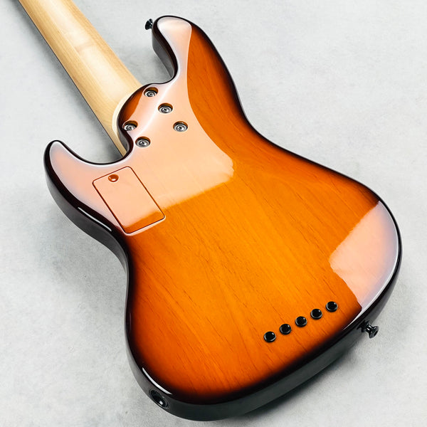 Devon J5 Classic 22 Spalted Top 5-String Bass 2025 - Sunburst - 14
