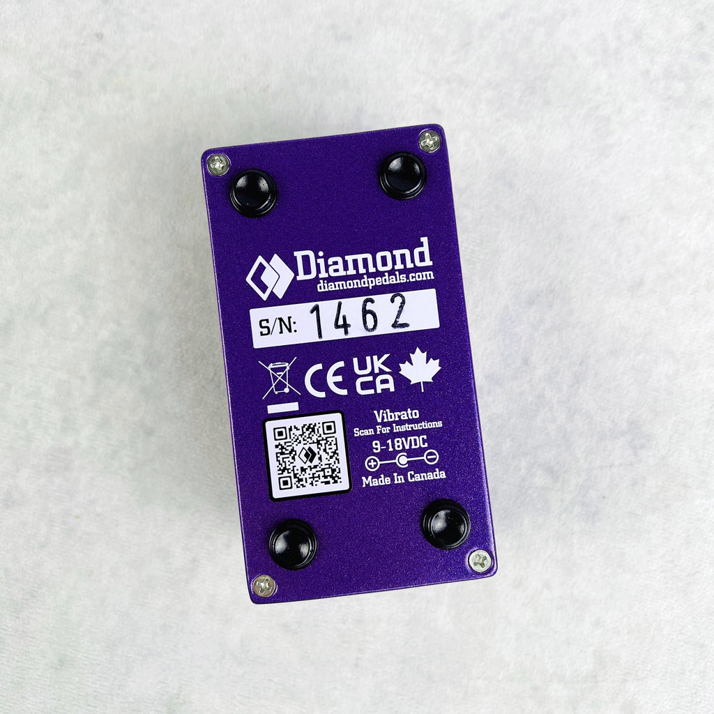 Diamond Vibrato V2 Pedal - Purple - 7