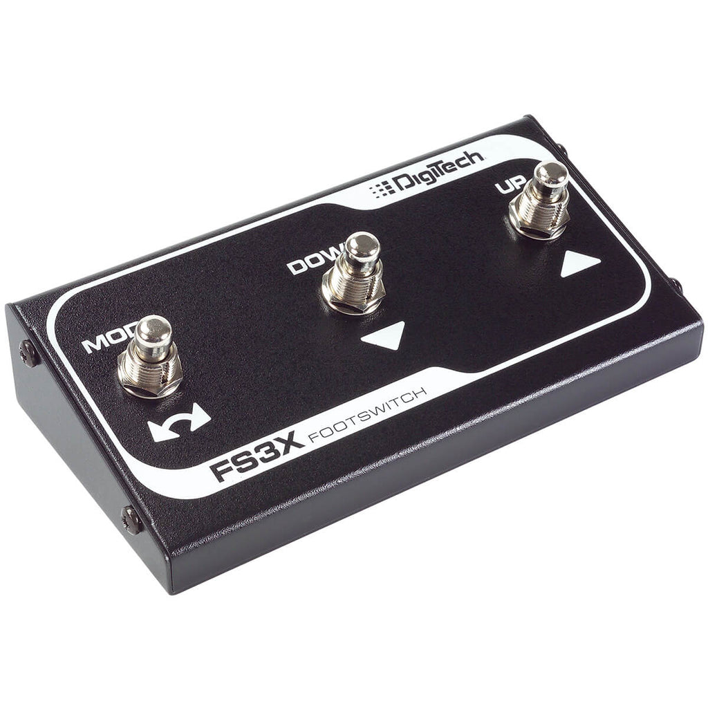 DigiTech FS3X 3-Button Footswitch Guitar Effects Pedal - Black - 2