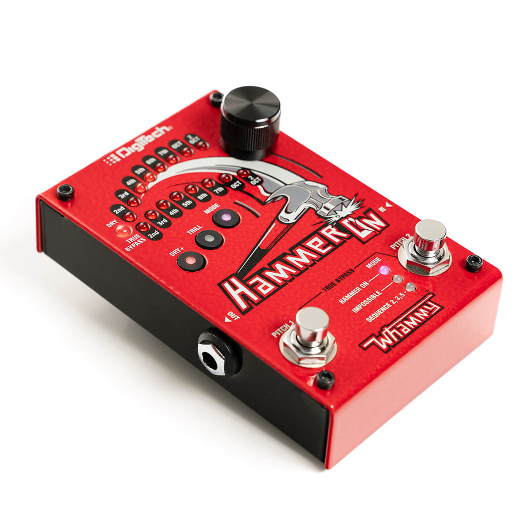 DigiTech HammerOn Whammy Pitch Shift Guitar Effects Pedal - 9