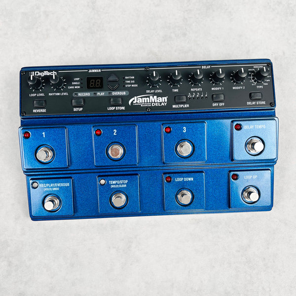 DigiTech JamMan Delay Pedal 2010s - Blue - 1