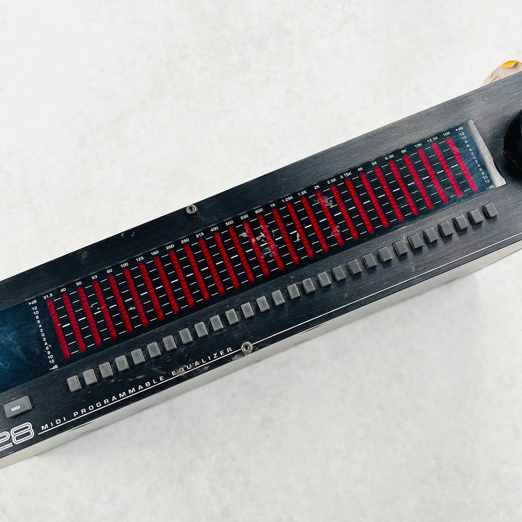 Digitech MEQ Mono28 Midi Programable 28 Band Paragraphic EQ 1993 - Black - 3