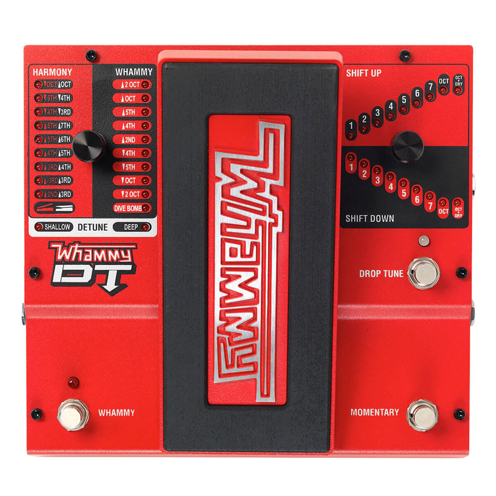 DigiTech Whammy DT Classic Pitch Shift Guitar Effects Pedal - Red - 1