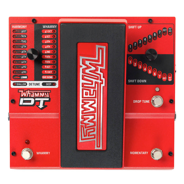 DigiTech Whammy DT Classic Pitch Shift Guitar Effects Pedal - Red - 1