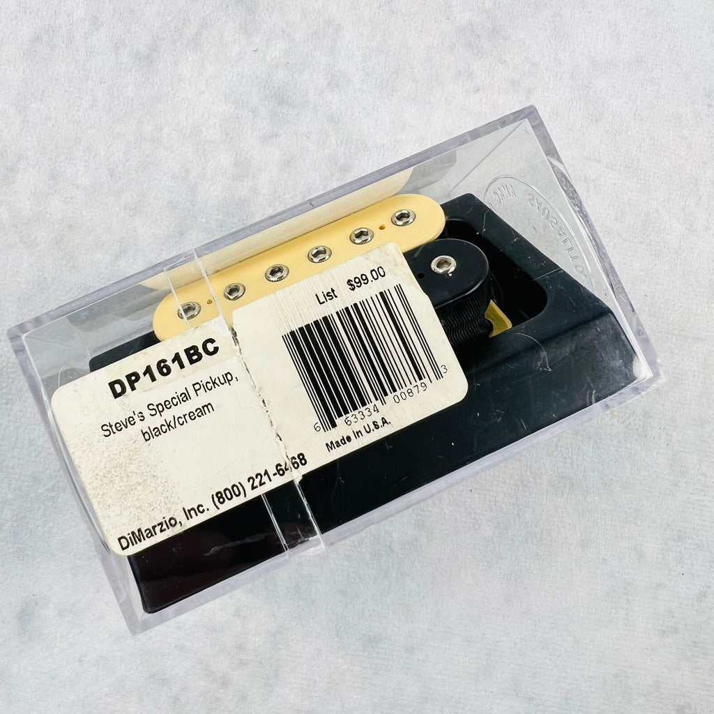 DiMarzio DP161BC Steve's Special Humbucker Pickup - Black/Cream - 4