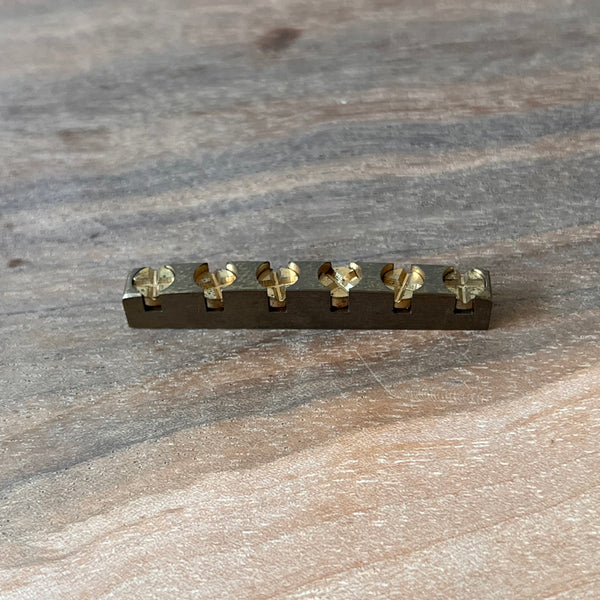 Adjustable Brass Nut for Fender Style Neck - 1