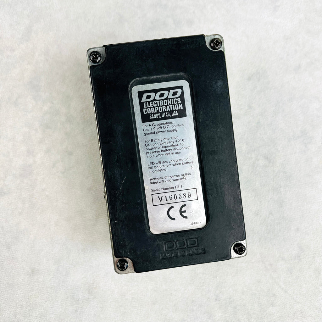 DOD Stereo Flanger GFX75 Extreme Pedal - Green - 6