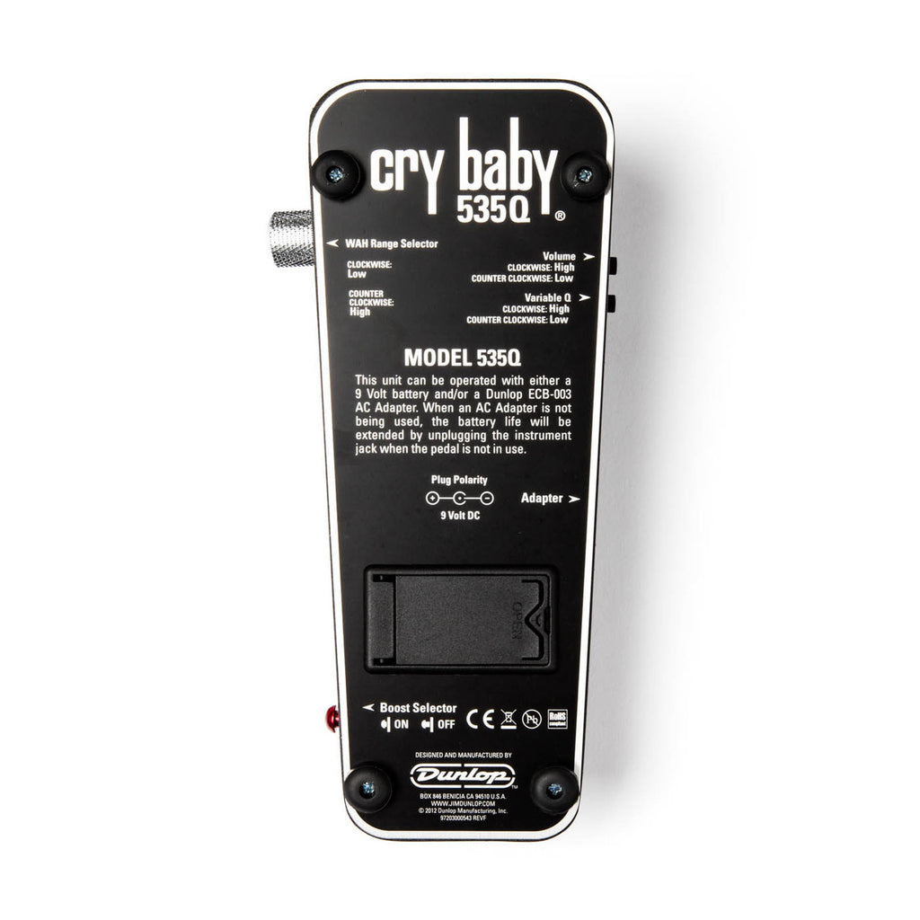 Dunlop 535Q Cry Baby Multi-Wah - Black - 5