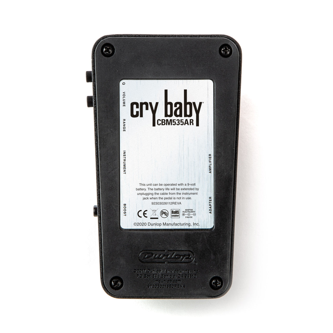 Dunlop CBM535AR Cry Baby Q Mini Auto Return Wah | Tone Wolf