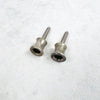 Dunlop Vintage Strap Button Set with Screws - Nickel - 2