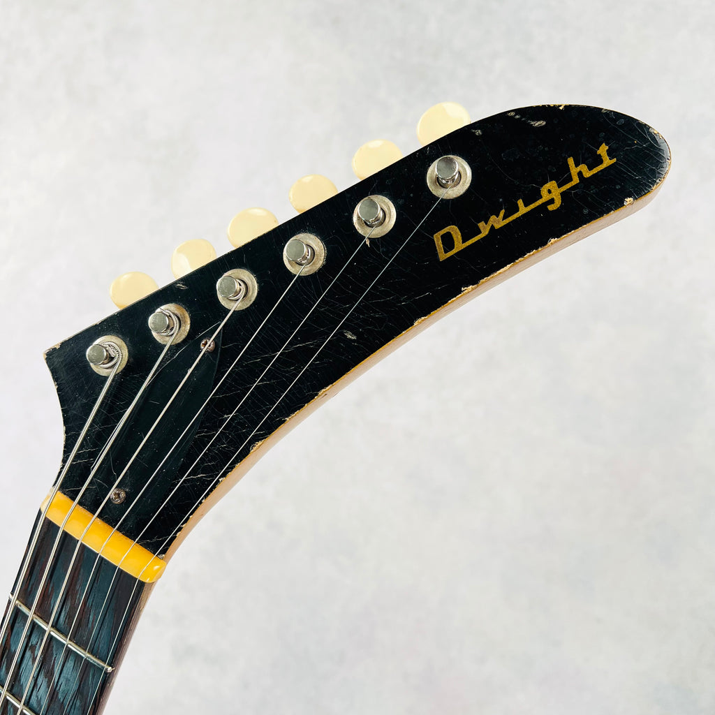 Dwight Eliminator 1958 Korina Explorer Style Guitar 2010s - Antique Natural - 12