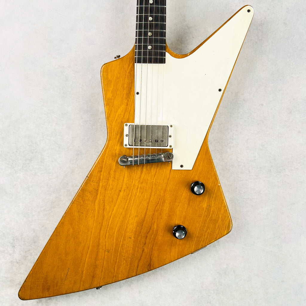 Dwight Eliminator 1958 Korina Explorer Style Guitar 2010s - Antique Natural - 1