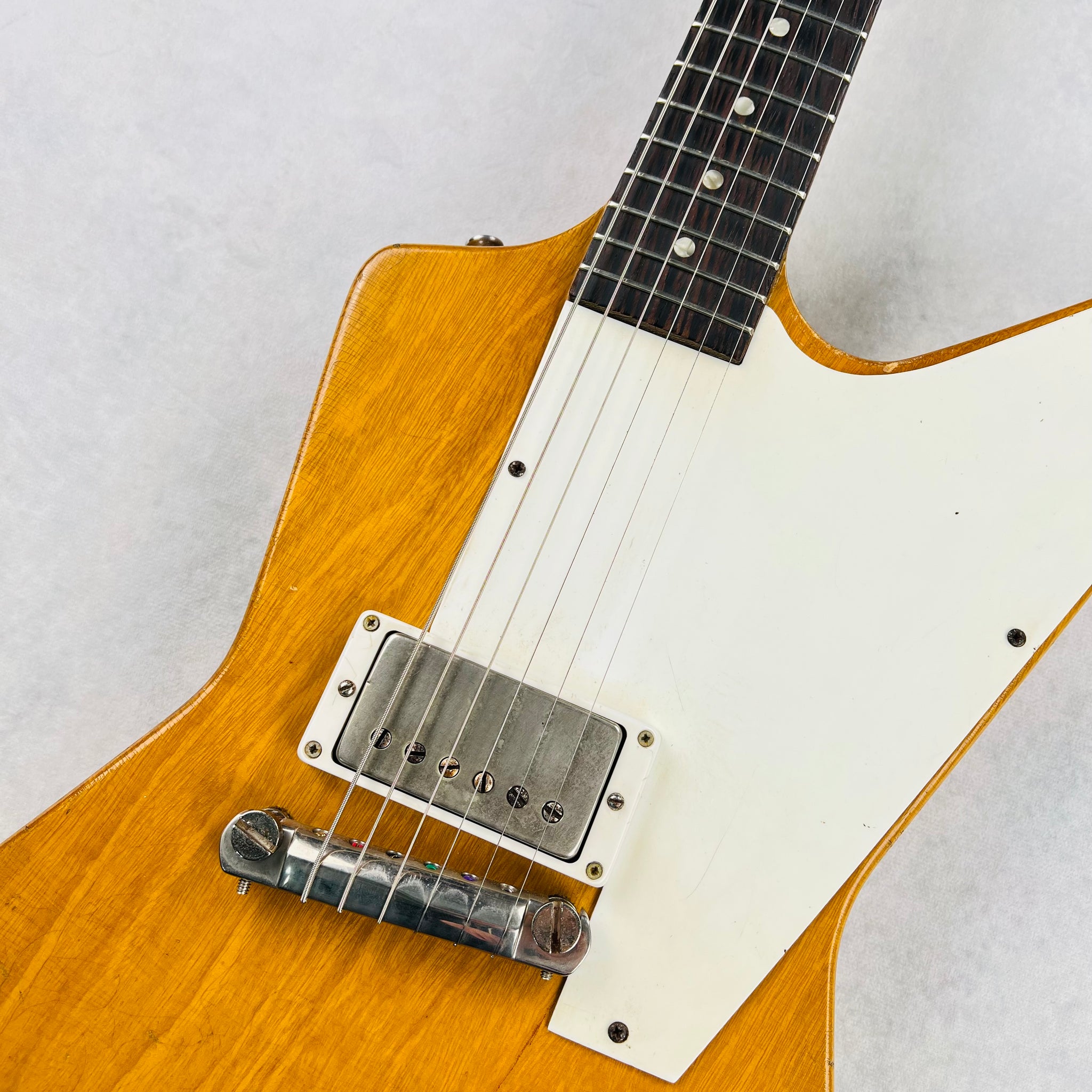 DWIGHT Eliminator Korina Explorer Style Guitar 2010s Antique Natural ...
