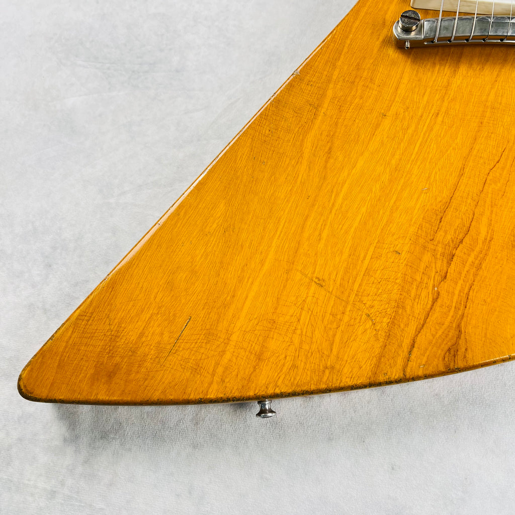 Dwight Eliminator 1958 Korina Explorer Style Guitar 2010s - Antique Natural - 4