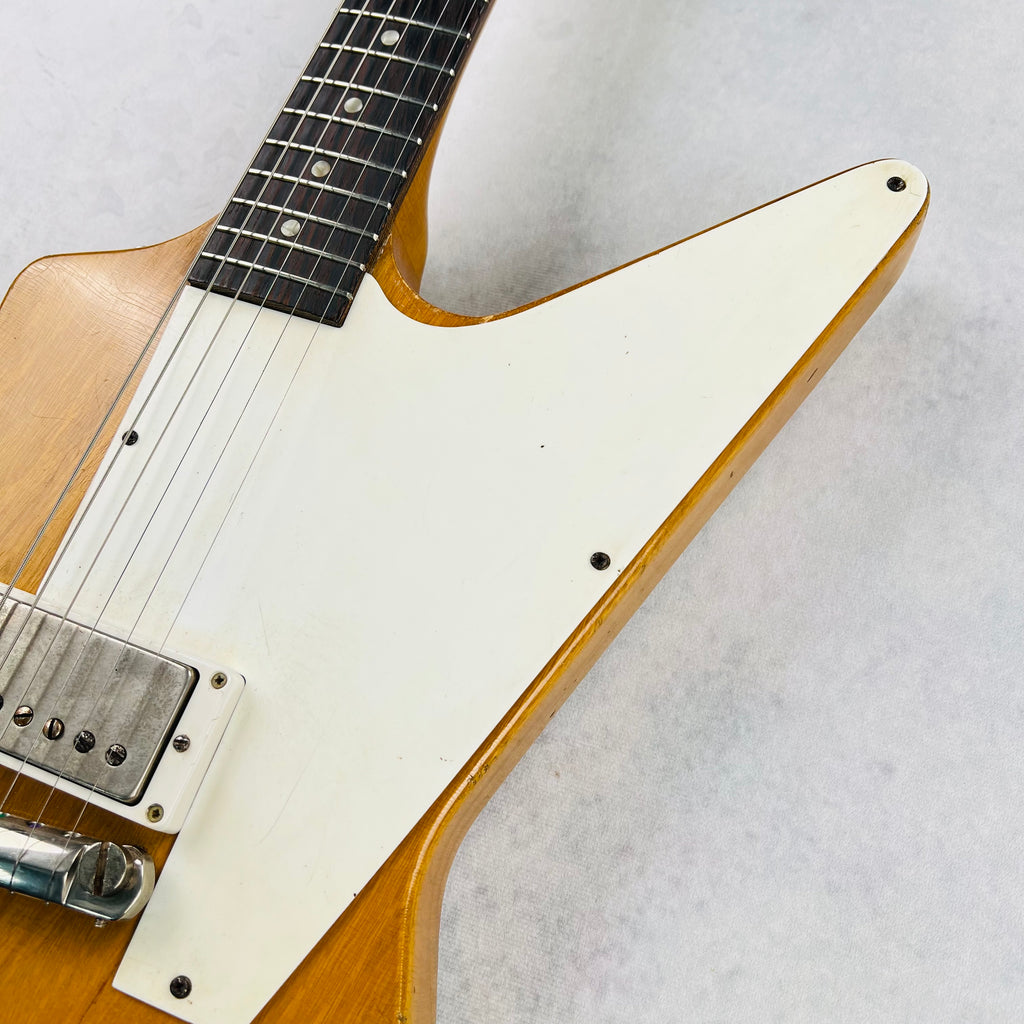 Dwight Eliminator 1958 Korina Explorer Style Guitar 2010s - Antique Natural - 6