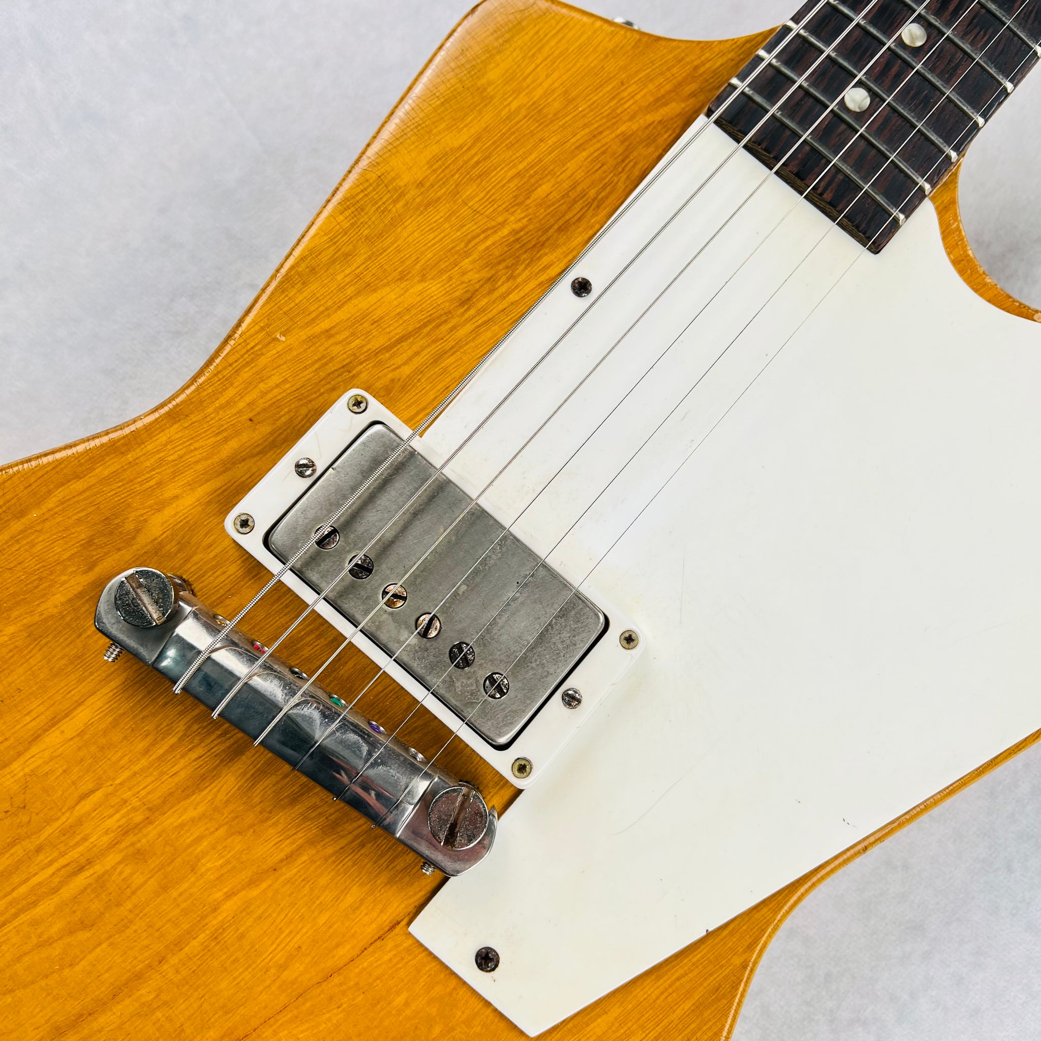 DWIGHT Eliminator Korina Explorer Style Guitar 2010s Antique Natural ...