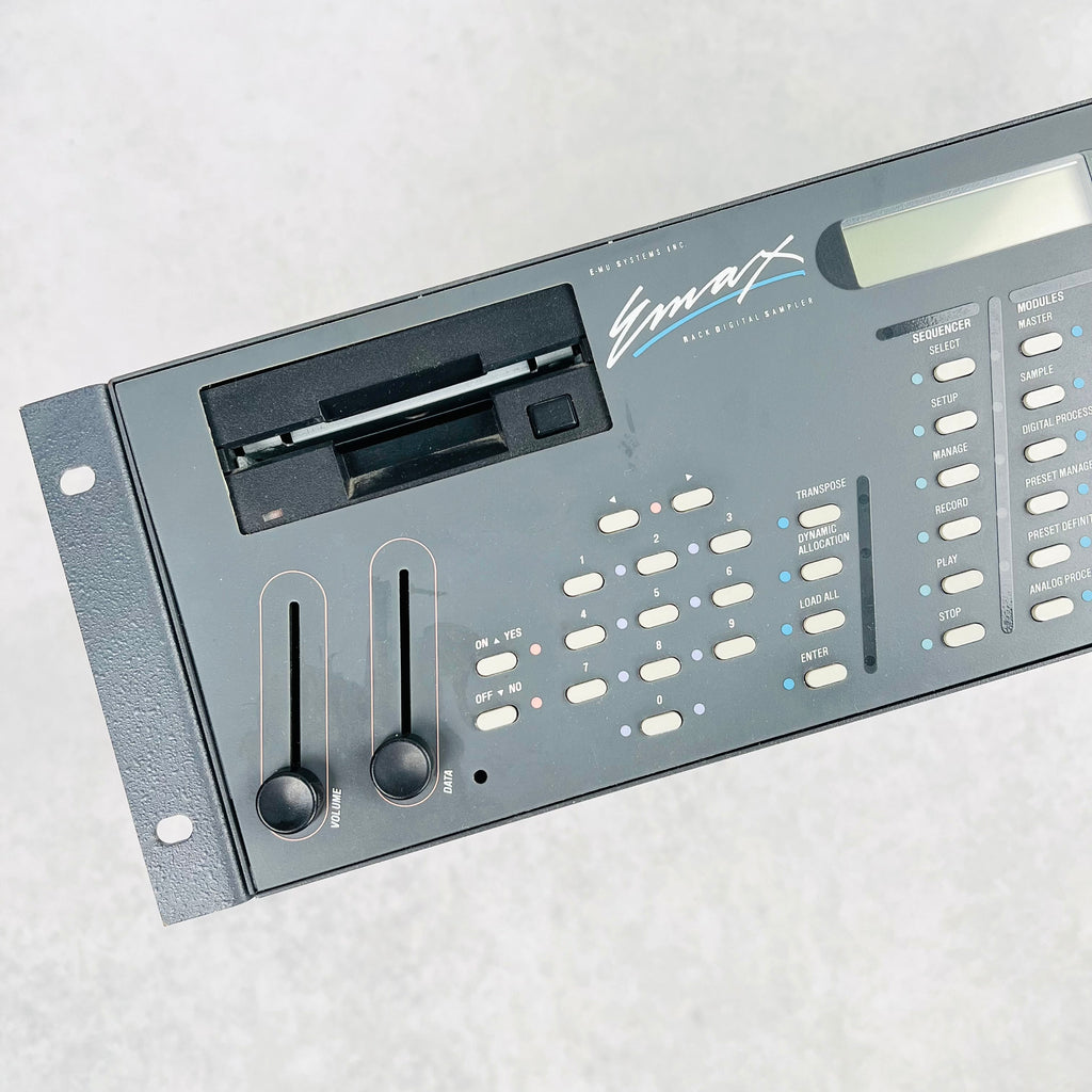 E-mu EMax Model 1020 Rack Mount Digital Sampler 1988 - 2