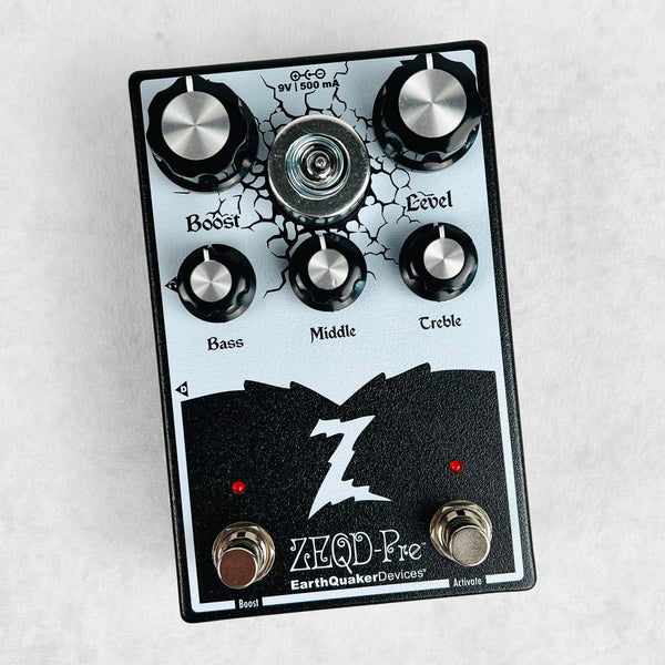 EarthQuaker Devices Dr. Z ZEQD-Pre Tube Preamp Pedal - Black - 1