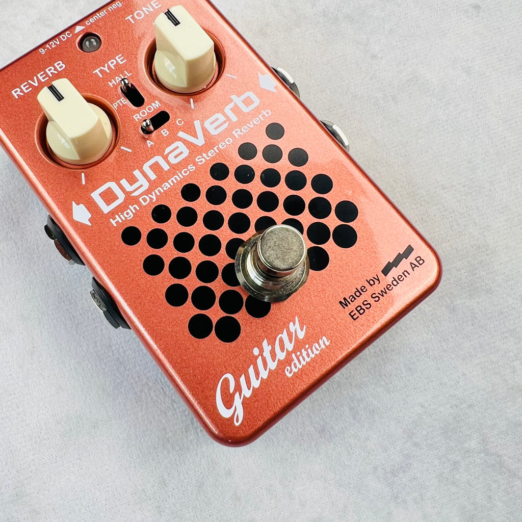 EBS DynaVerb Red Label Guitar Edition High Dynamics Stereo Reverb 2010s - Red - 3