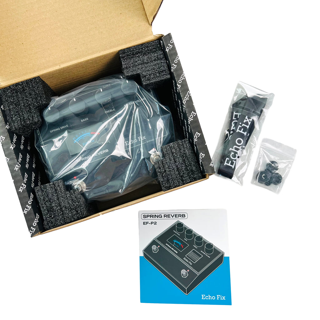 Echo Fix EF-P2 Spring Reverb - Black - 7