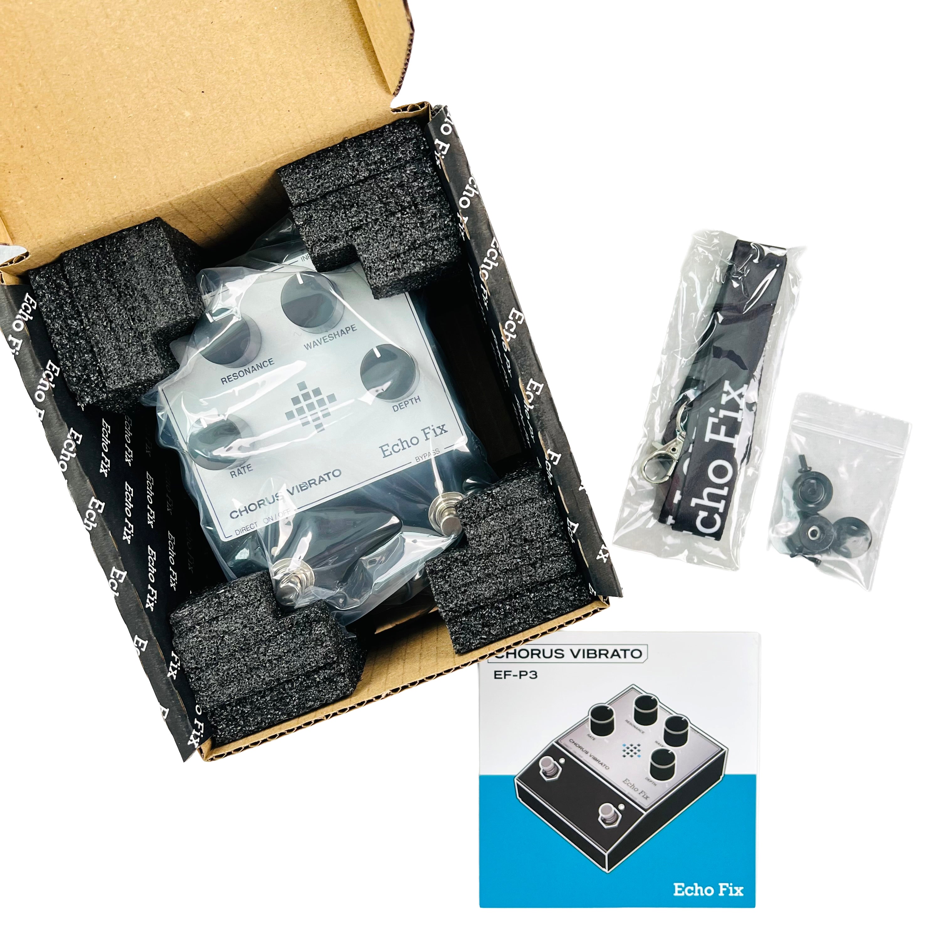 Echo Fix EF-P3 Chorus Vibrato - Black | Tone Wolf