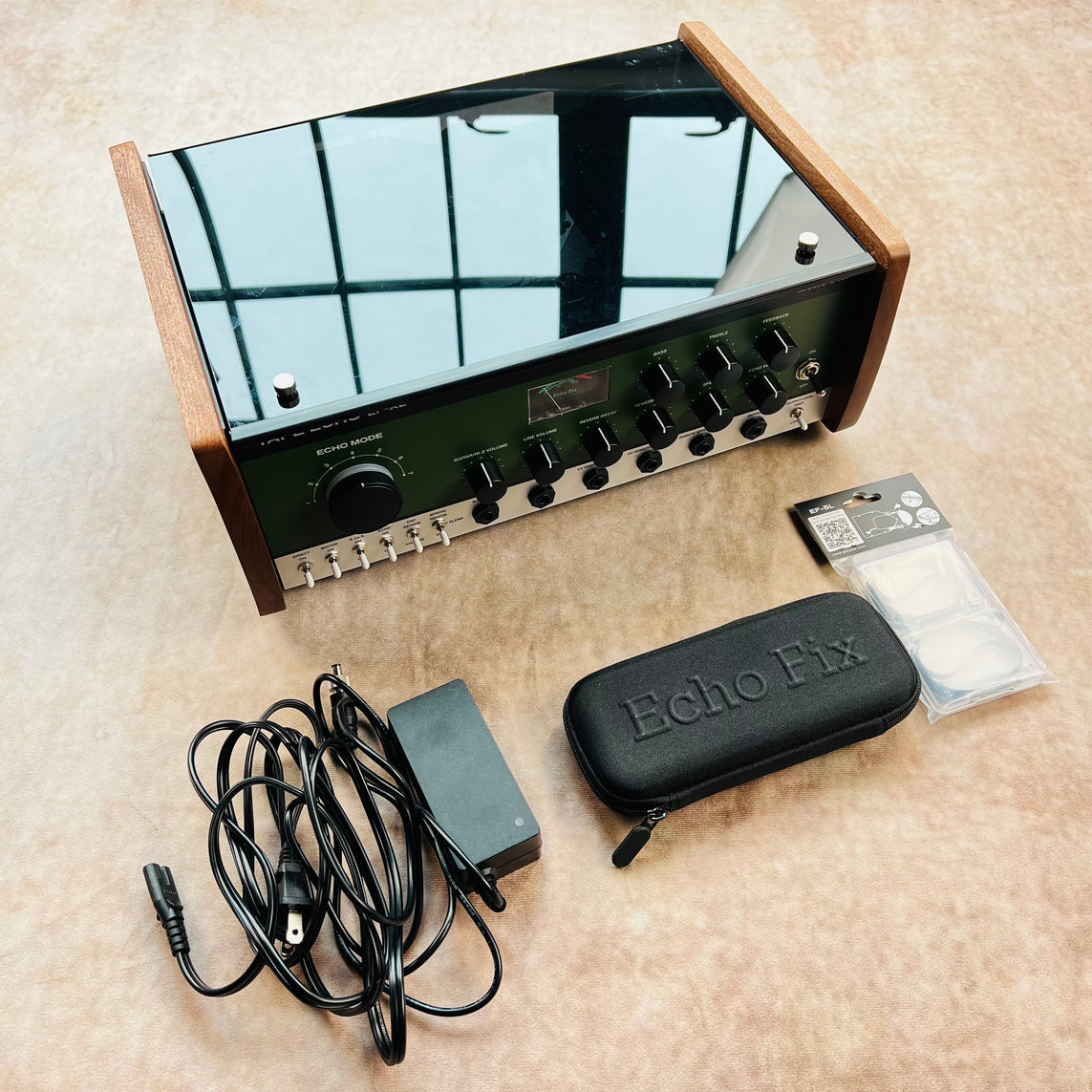 Echo Fix EF-X2 Desktop Tape Echo with Reverb 2024 - Green Panel