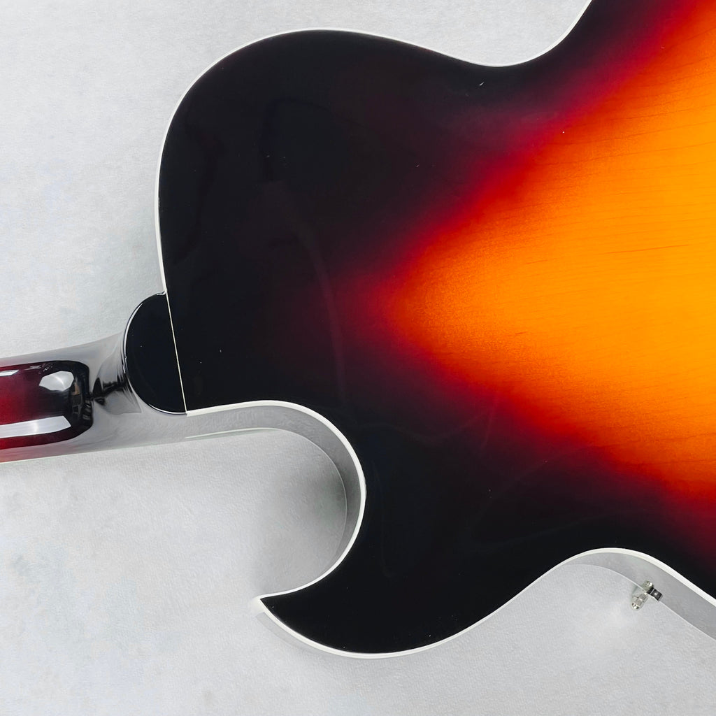 Edwards E-FA-LTD Hollow Body 2016 - Sunburst - 14
