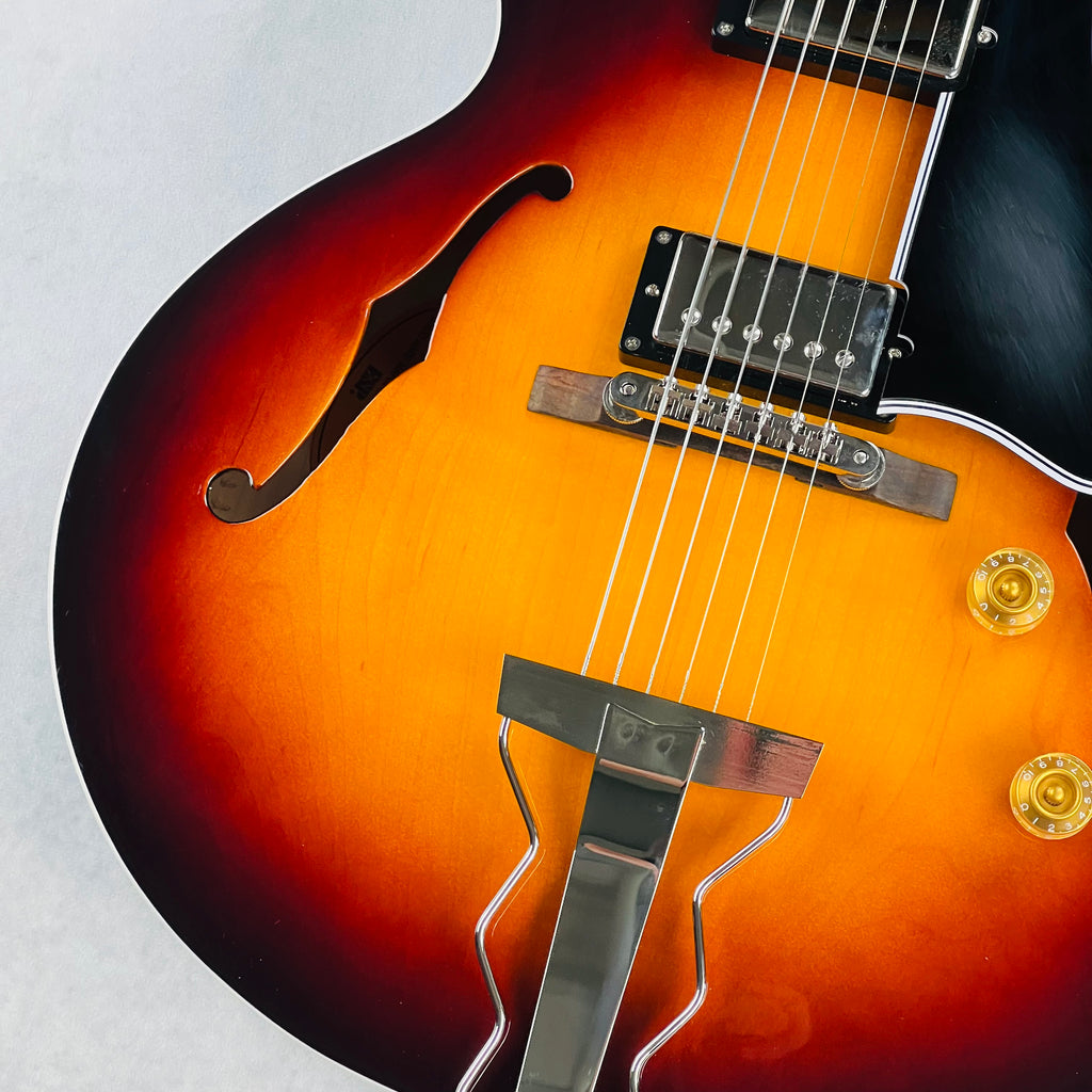Edwards E-FA-LTD Hollow Body 2016 - Sunburst - 4