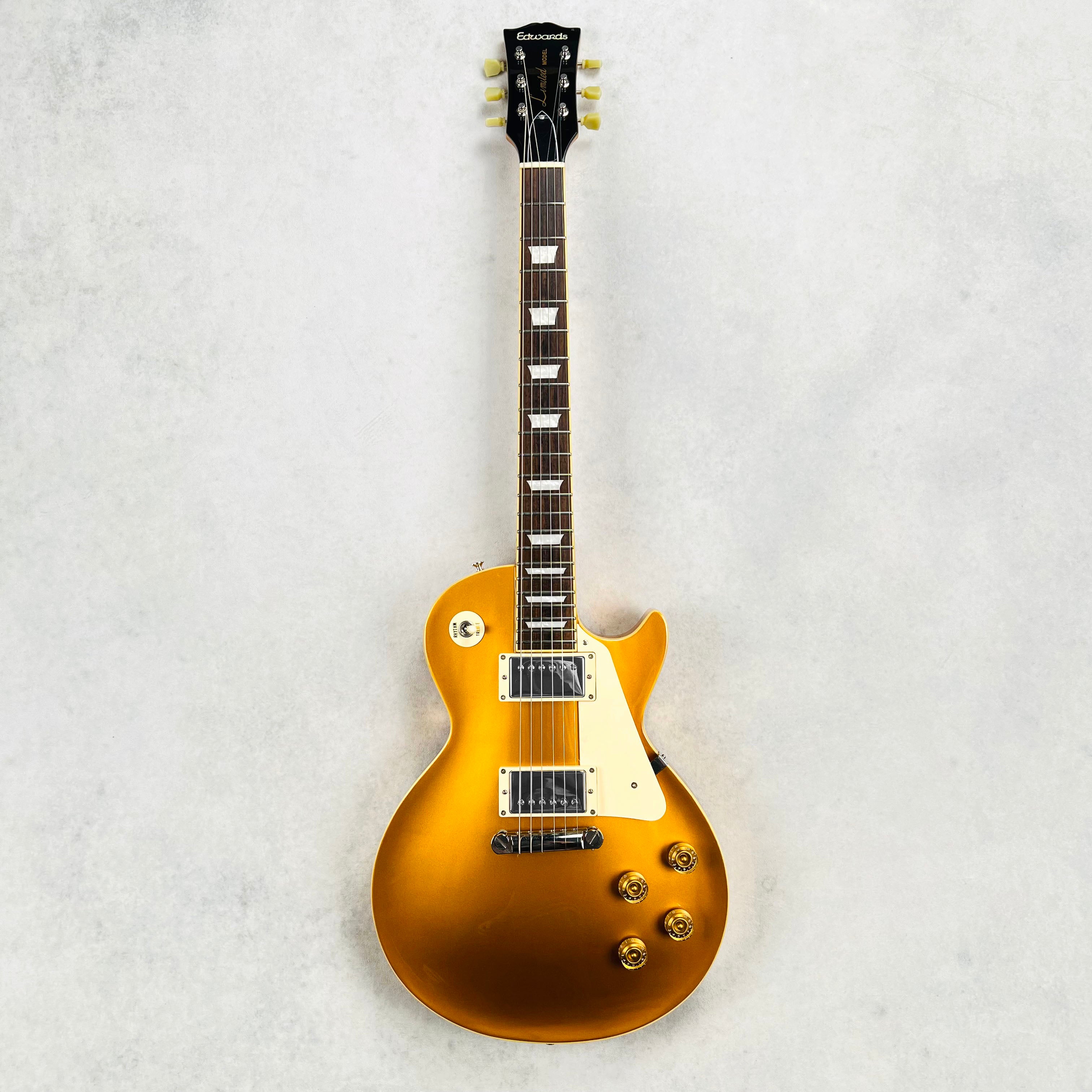 Edwards E-LP-STD LTD Limited Model 2023 - All Gold | Tone Wolf