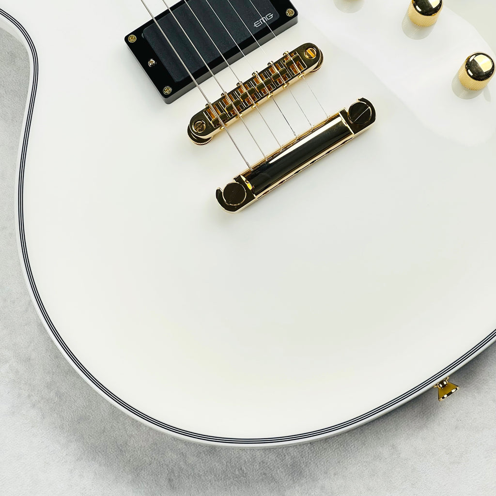Edwards ESP E-EC-CTM Eclipse Custom with EMG Pickups 2018 - Snow White - 4