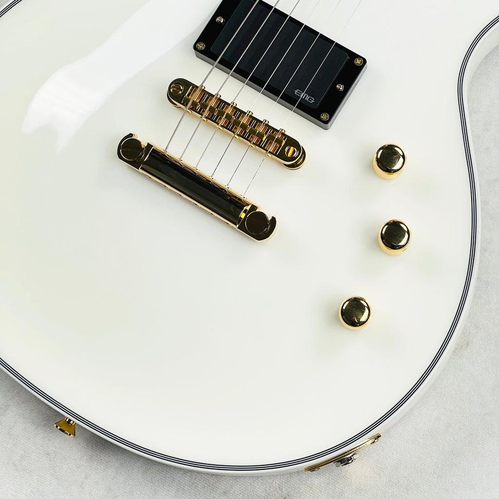 Edwards ESP E-EC-CTM Eclipse Custom with EMG Pickups 2018 - Snow White - 5