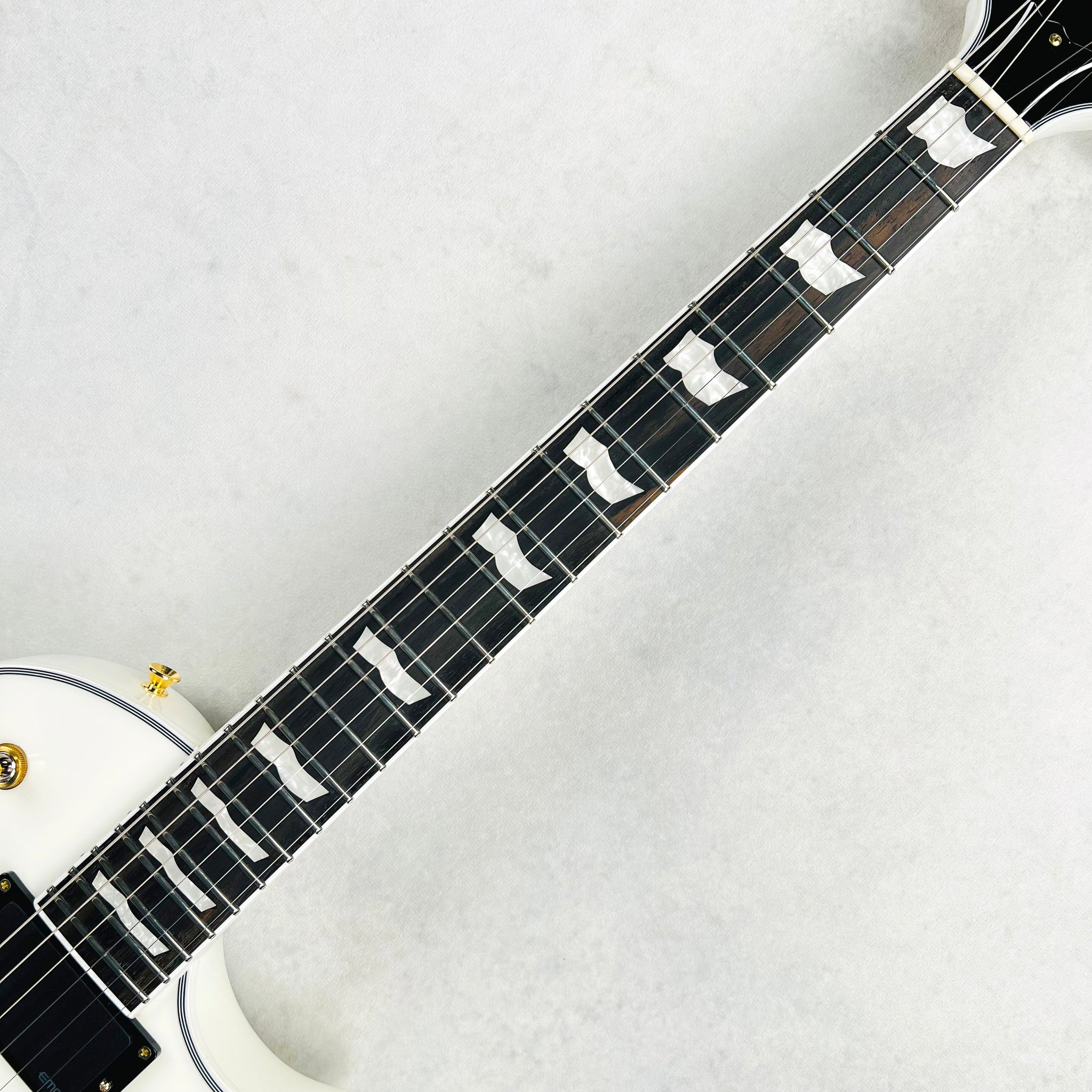 Edwards ESP E-EC-CTM Eclipse Custom with EMG Pickups 2018 - Snow White ...