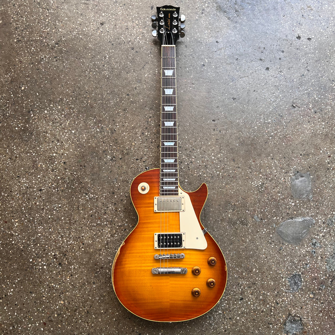 Edwards E-LP-140LTS/RE 2000s - Vintage Honey Burst | Tone Wolf