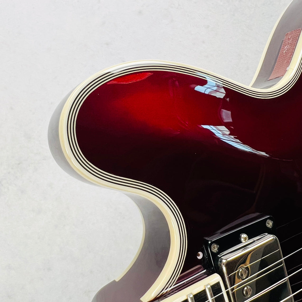 Edwards E-TORROCCO-CTM Semi-Hollow Guitar - Bordeaux | Tone Wolf