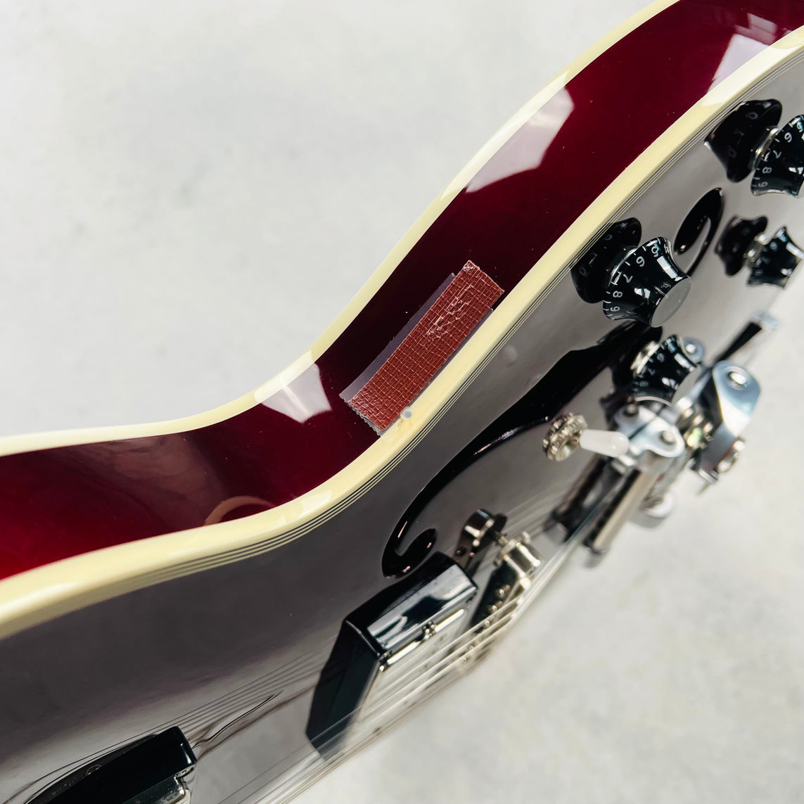 Edwards E-TORROCCO-CTM Semi-Hollow Guitar - Bordeaux | Tone Wolf