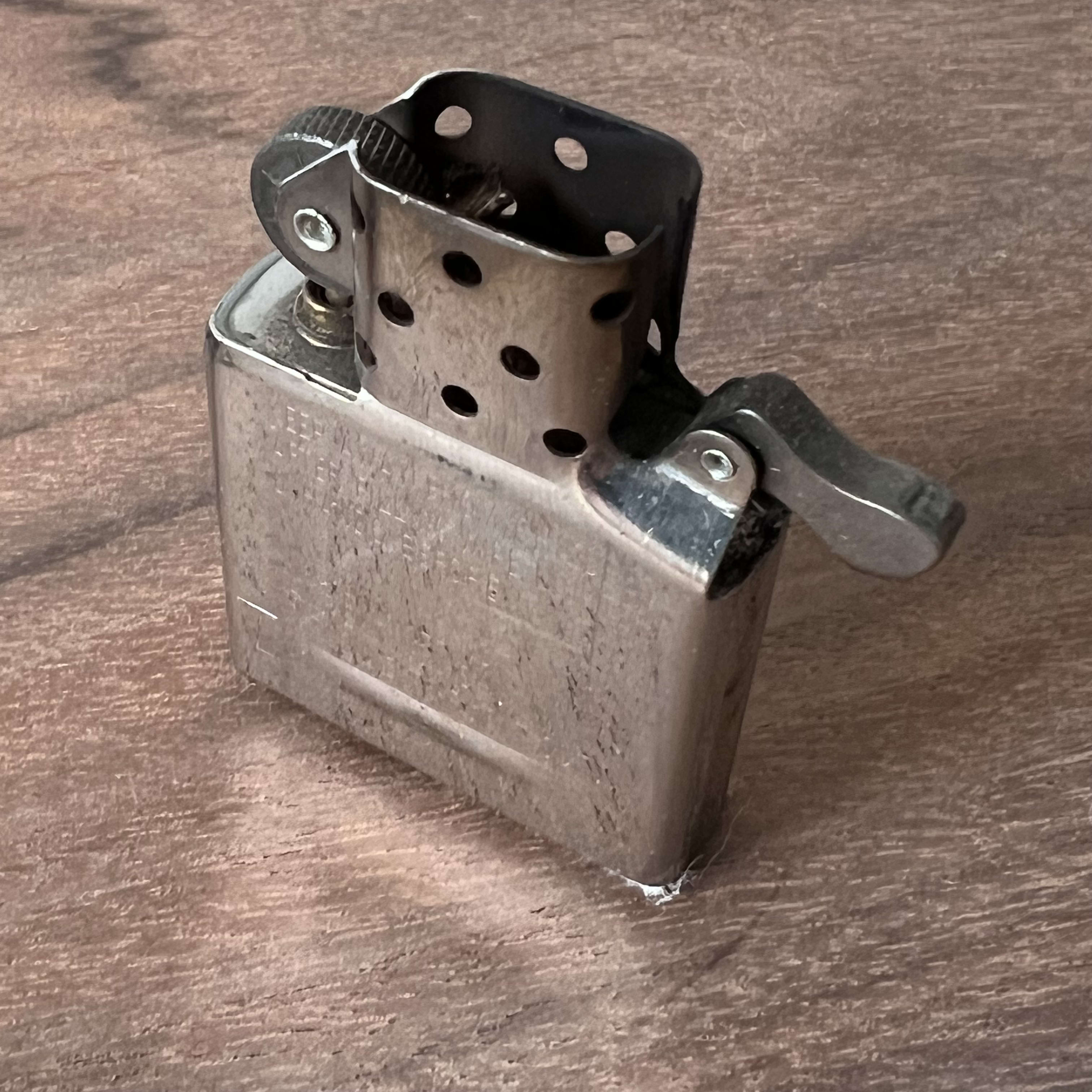 Fender Branded Zippo Lighter 2000s - Chrome | Tone Wolf