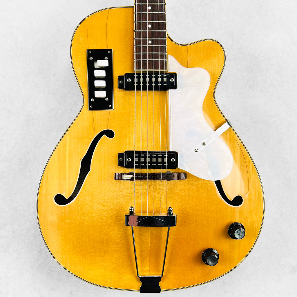 EKO Model 200 Hollow Body Guitar 1966 - Natural - 1