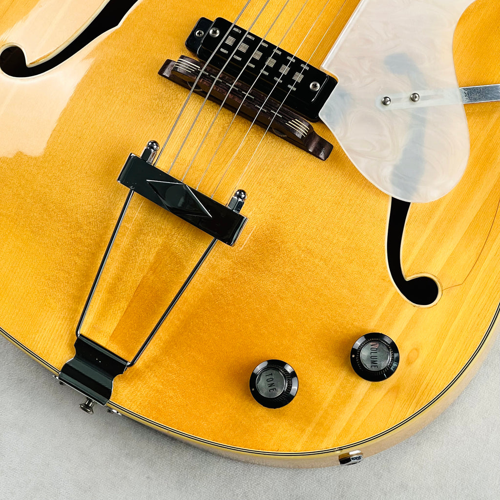 EKO Model 200 Hollow Body Guitar 1966 - Natural - 5