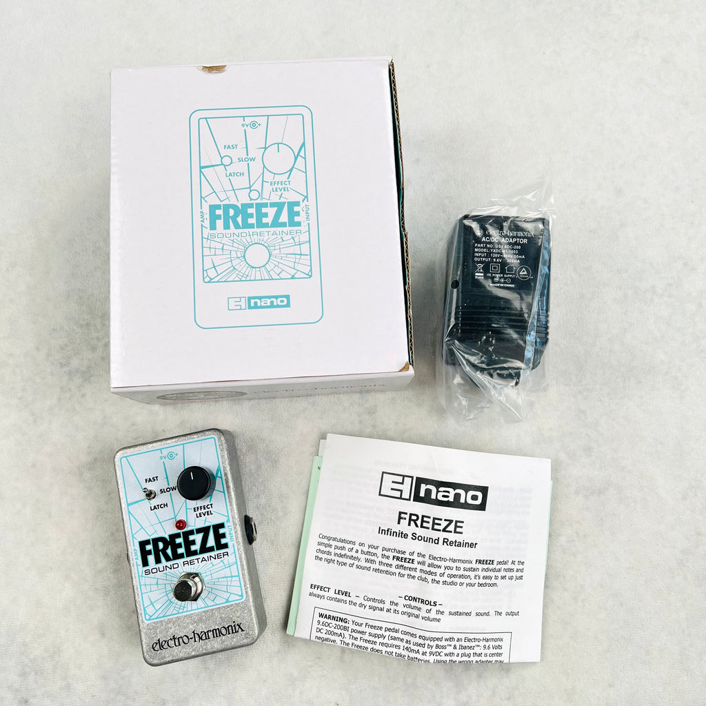 Electro-Harmonix Freeze Nano Sound Retainer Sustain Pedal 2020s - Gray - 5