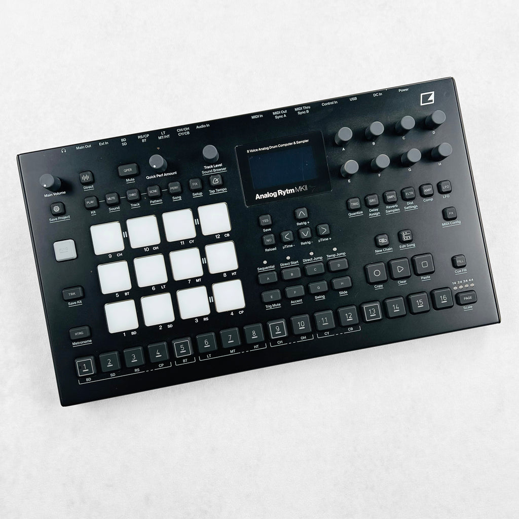 Elektron Analog Rytm MkII 2020 - Black - 1