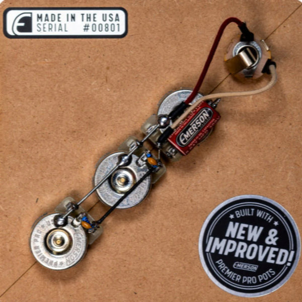 Emerson Custom Jazz Bass Prewired Kit - 1