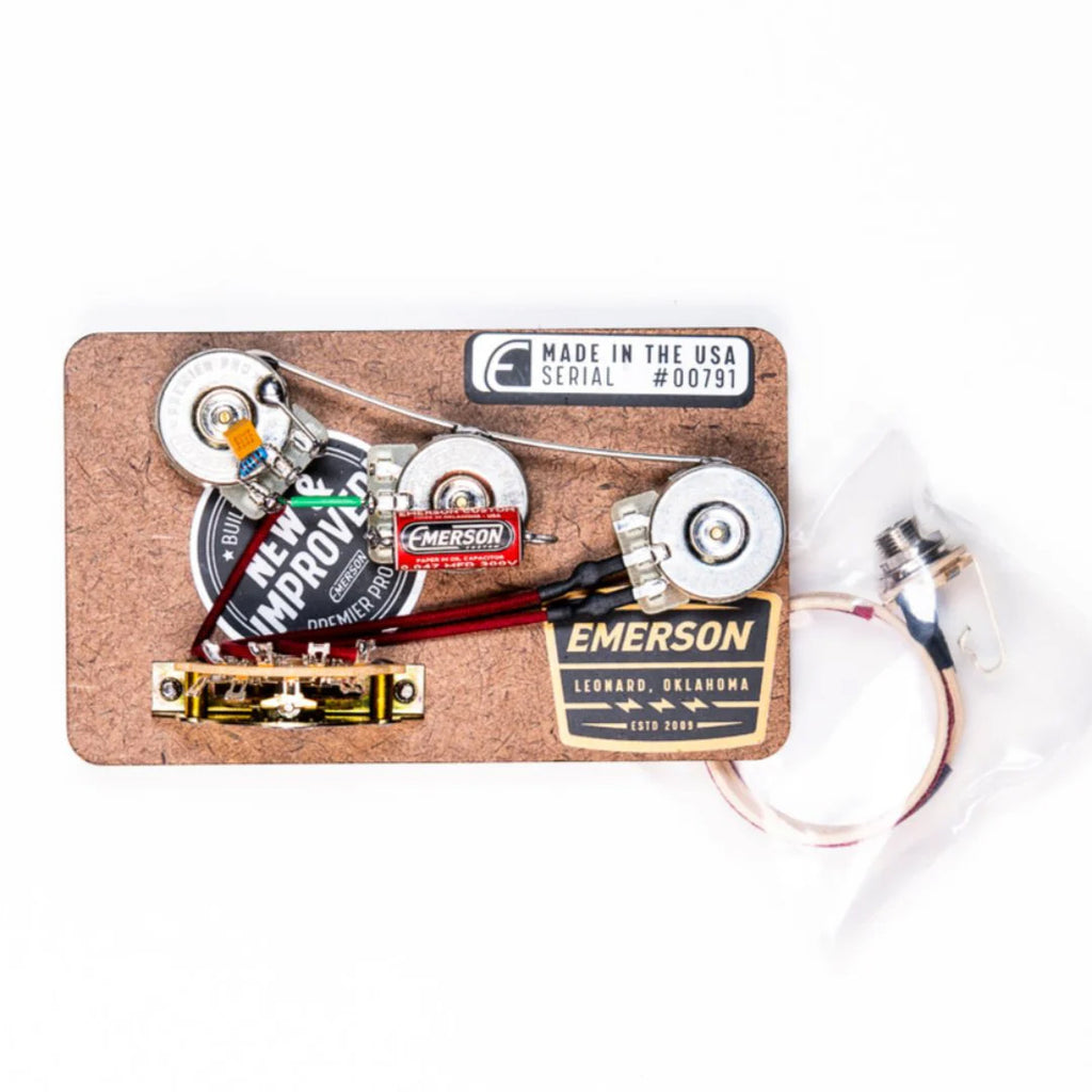 Emerson Custom Stratocaster 5-Way Blender Prewired Kit - 1