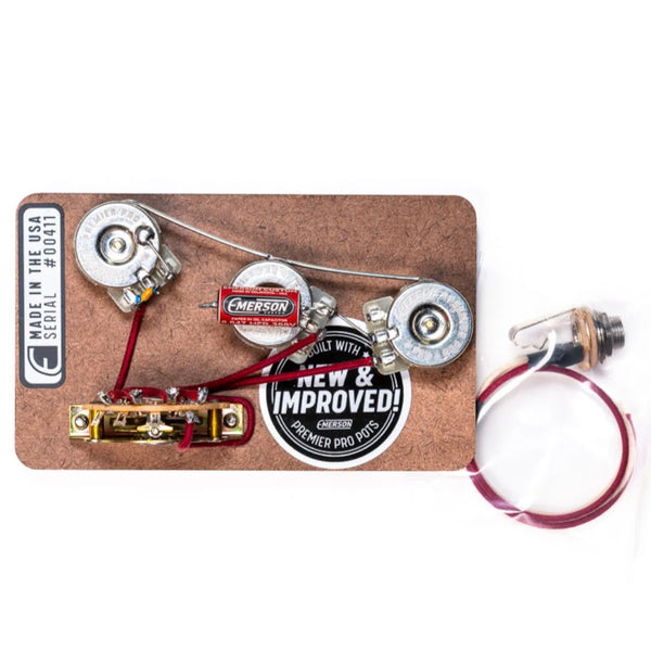 Emerson Custom Stratocaster 5-Way Prewired Kit - 1