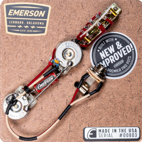 Emerson Custom Telecaster 4-Way Prewired Kit 250K - 1