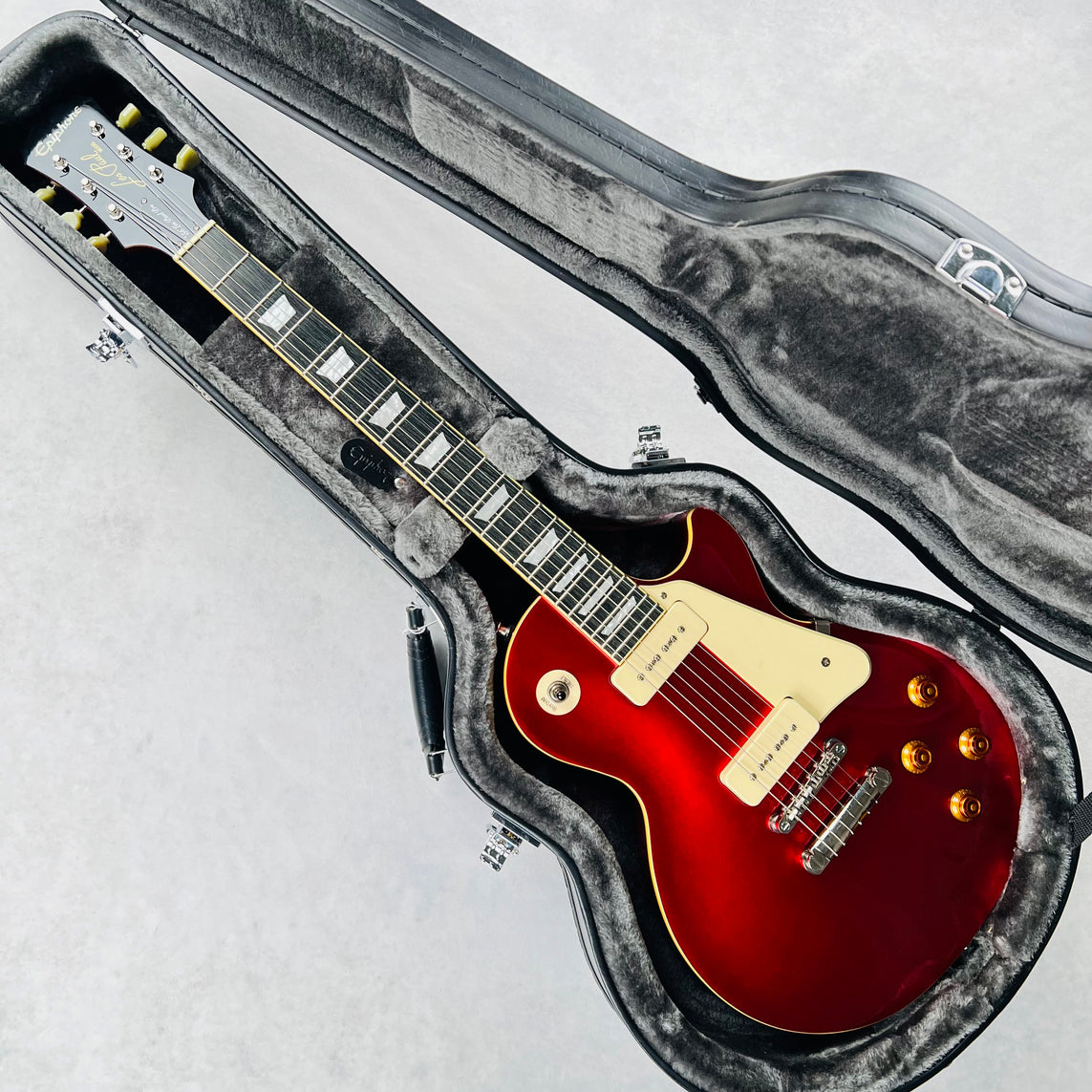 ギター Epiphone by Gibson Les Paul Standard Pro Epiphone 1956 Les Paul Standard Pro 2017 - Candy Apple Red | Tone Wolf