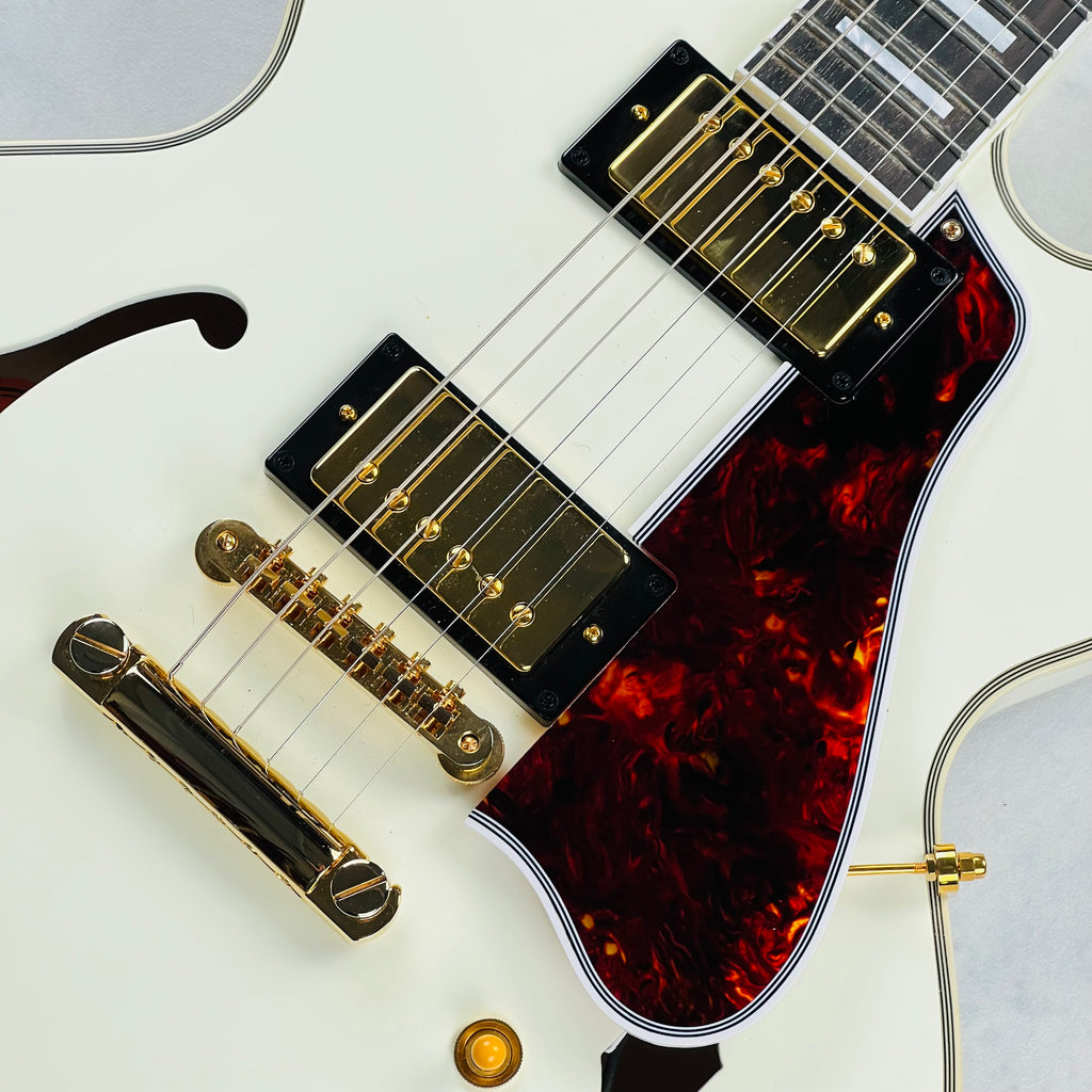 Epiphone 1959 ES-355 Inspired by Gibson Custom 2023 - Classic White - 7